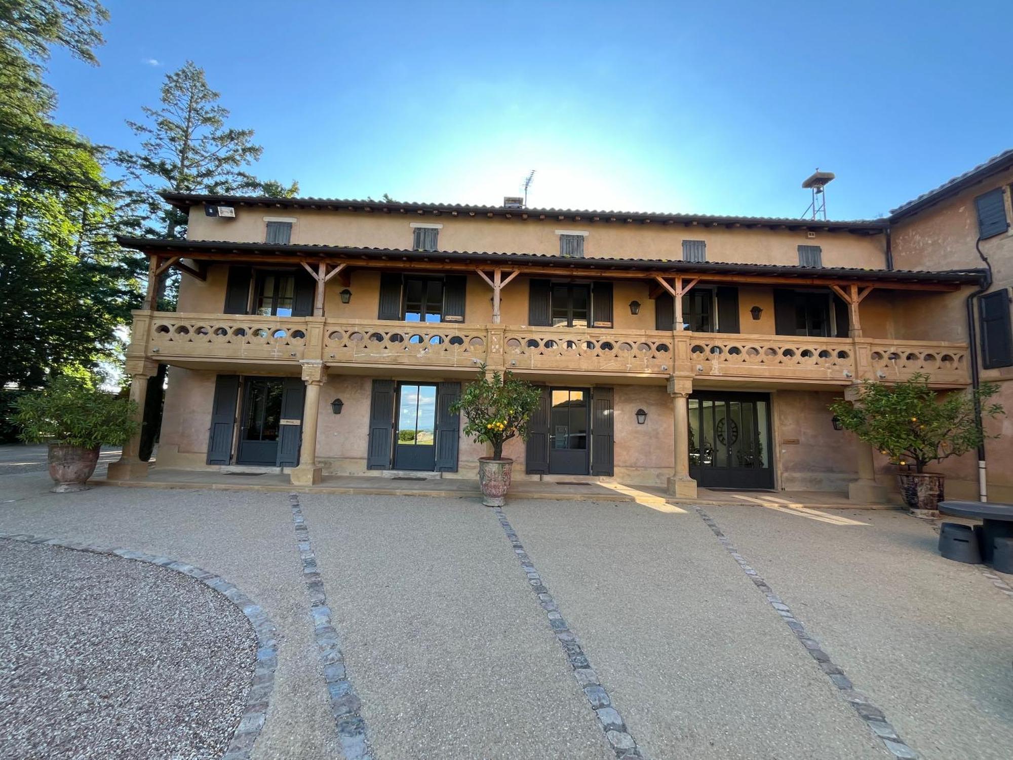 Chateau De Briante Saint-Lager Bagian luar foto