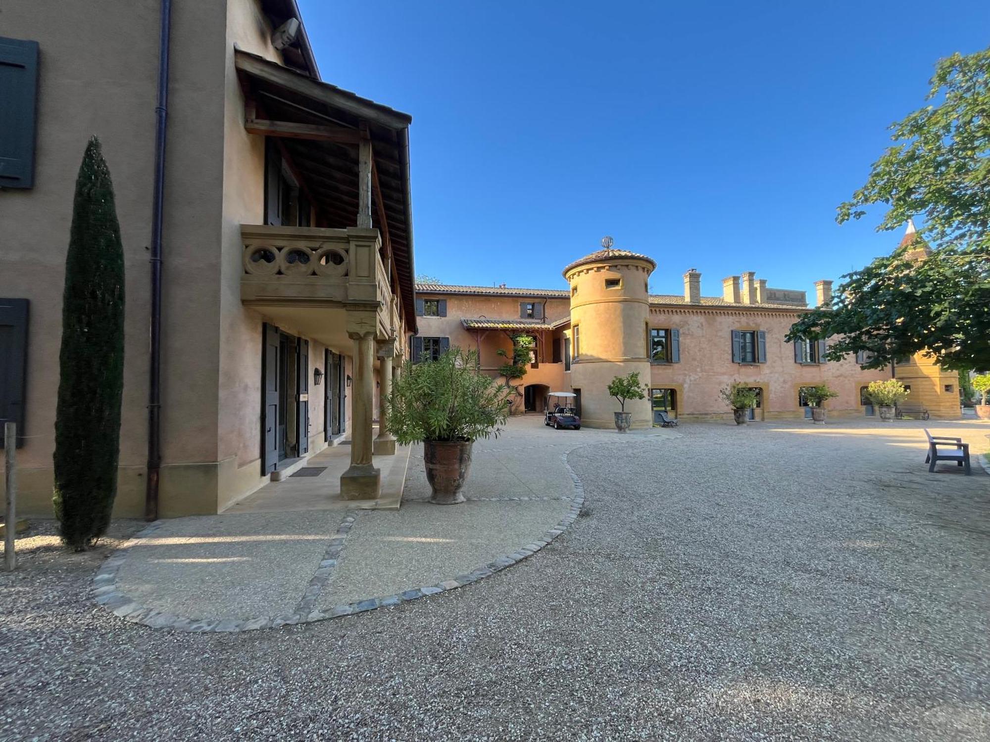 Chateau De Briante Saint-Lager Bagian luar foto